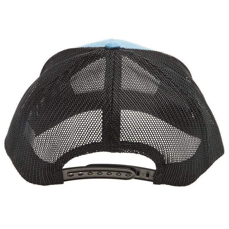 Best Ever Pads Light Blue and Black Patch Mesh Back Cap