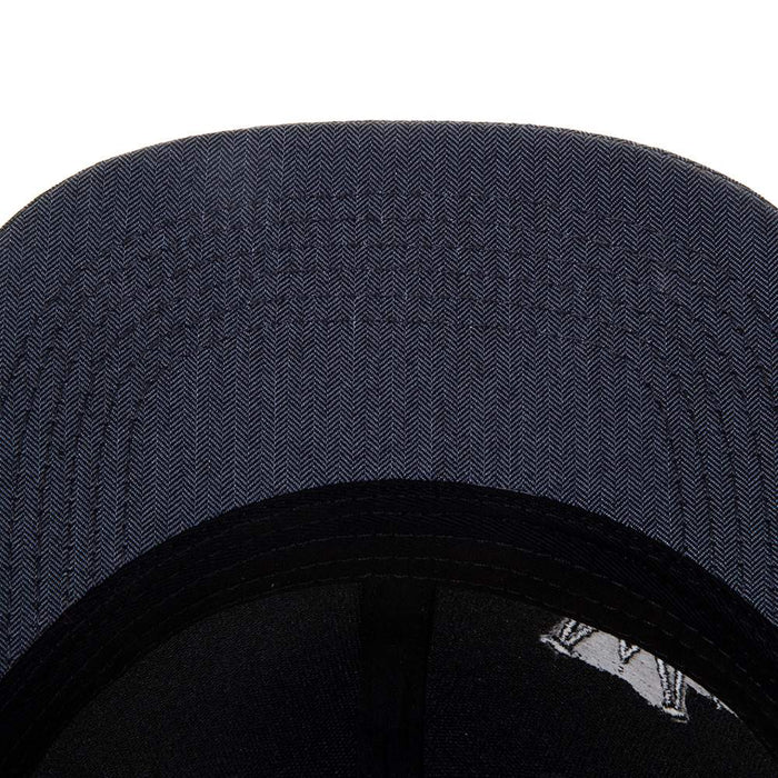Best Ever Pads Saddle Charcoal Herringbone Black Embroidered Logo Mesh Back Trucker Cap