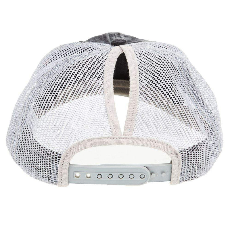 Best Ever Pads Light Distressed Black and Grey Mesh Back Cap