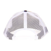 Best Ever Pads Saddle Serape Print Leather Logo Patch Mesh Back Trucker Cap