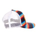 Best Ever Pads Saddle Serape Print Leather Logo Patch Mesh Back Trucker Cap