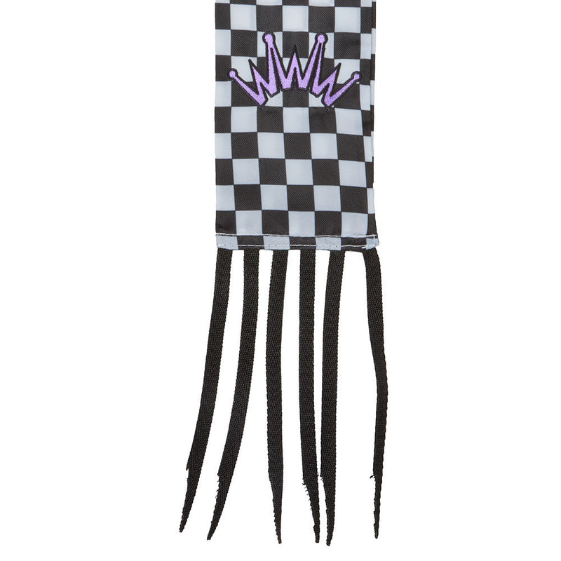 Best Ever Pads Purple Checkered Deluxe Velcro Tail Bag