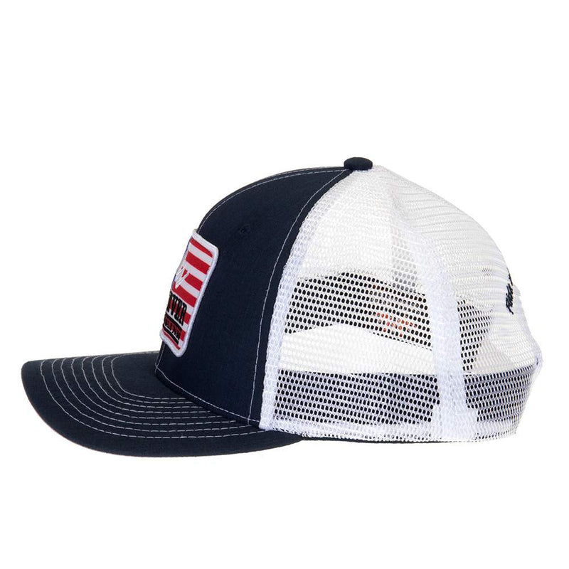 Best Ever Pads Saddle Ride With The Best USA Flag Embroidered Patch Trucker Cap
