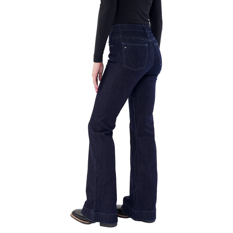 Haala Denim Women's Midnight Dusk Blue Stitch Bella Trouser