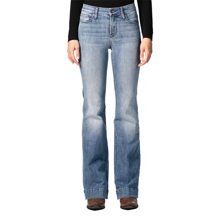 Haala Denim Women's Vintage Blue Navy Bella Trousers