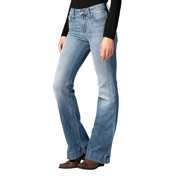 Haala Denim Women's Vintage Blue Navy Bella Trousers