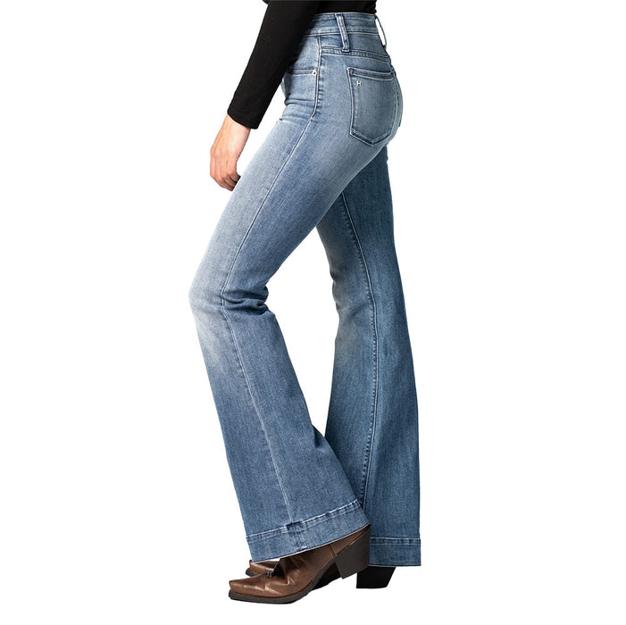 Haala Denim Women's Vintage Blue Navy Bella Trousers