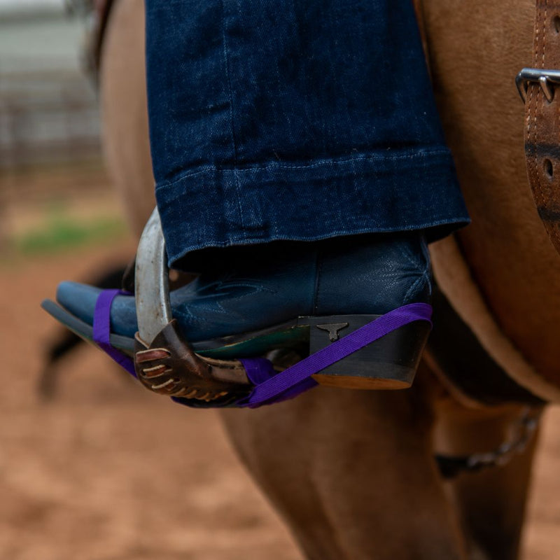 The Better Band Purple Stirrup Bands