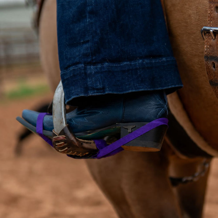 The Better Band Purple Stirrup Bands