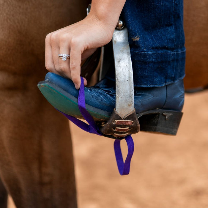 The Better Band Purple Stirrup Bands