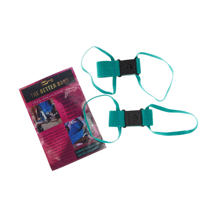The Better Band Teal Stirrup Bands