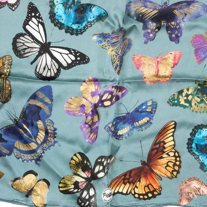 Fringe Scarves Butterflies Wild Rag