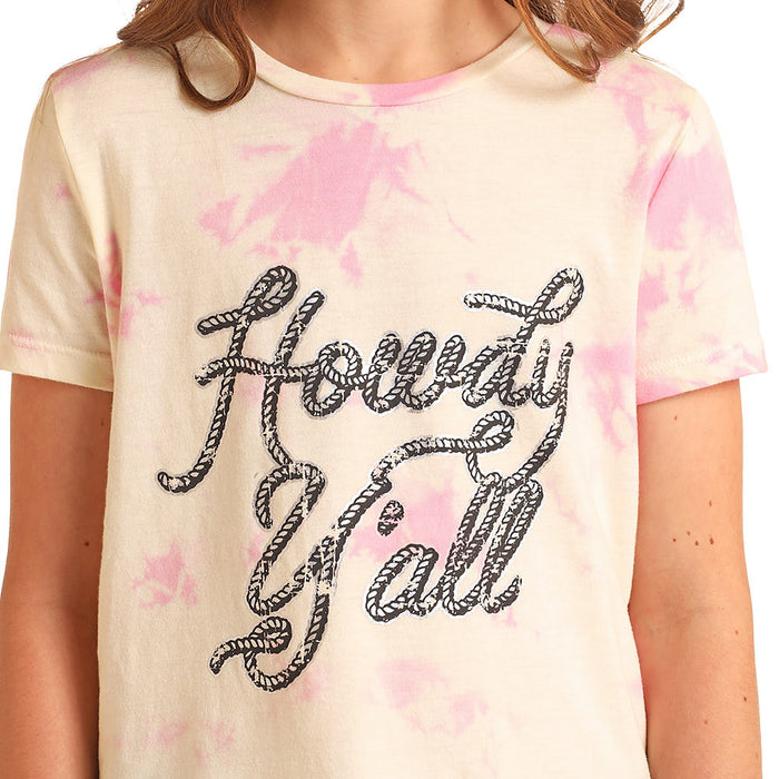 Rock & Roll Denim Girl's Howdy Ya'll T-Shirt