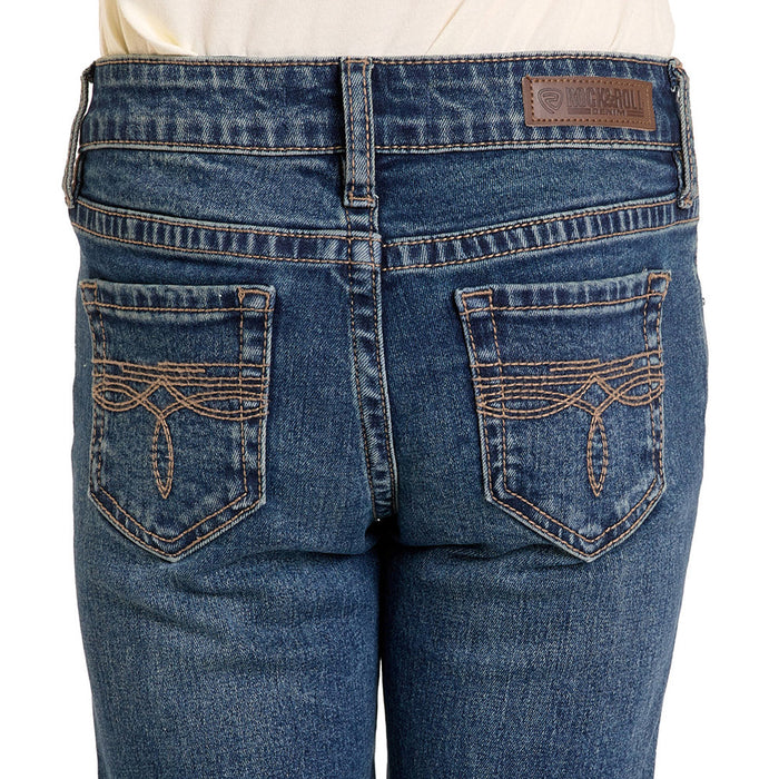 Rock & Roll Denim Girl's Boot Stich Boot Cut Jean