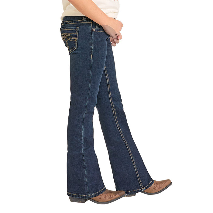Rock & Roll Denim Girl's Boot Stitch Jeans