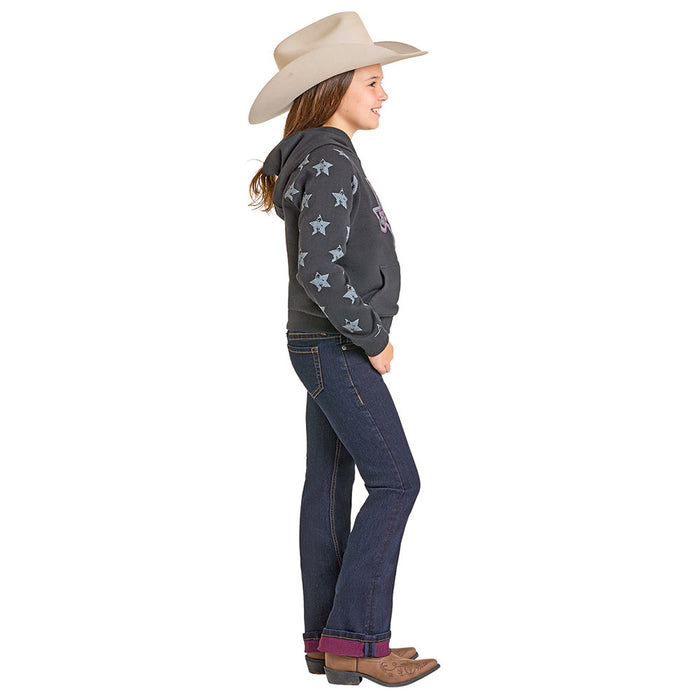 Rock & Roll Denim Girl's Pink Inside Jeans