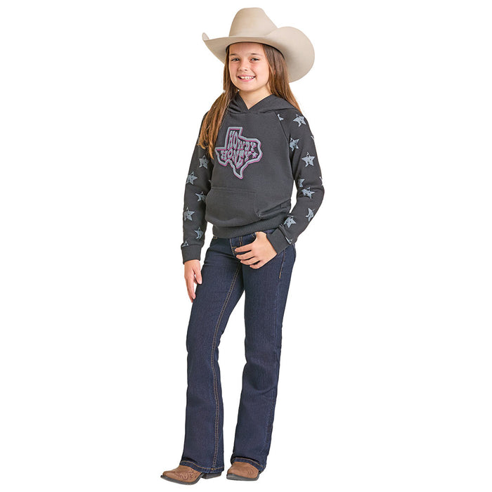 Rock & Roll Denim Girl's Pink Inside Jeans