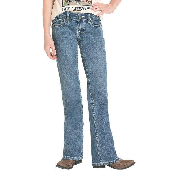 Rock & Roll Denim Girl's Signature Pocket Jeans