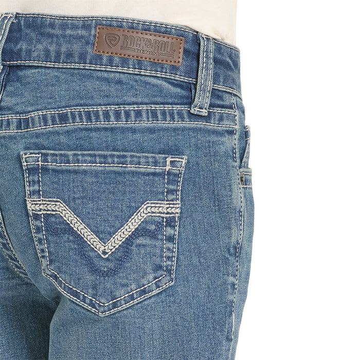 Rock & Roll Denim Girl's Signature Pocket Jeans