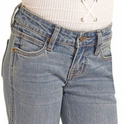 Rock & Roll Denim Girl's Medium Wash Trousers
