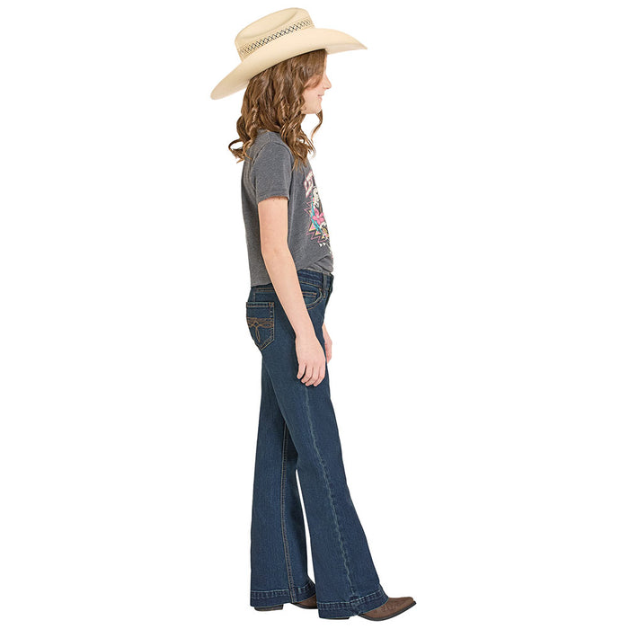 Rock & Roll Denim Girl's Boot Stitch Trouser