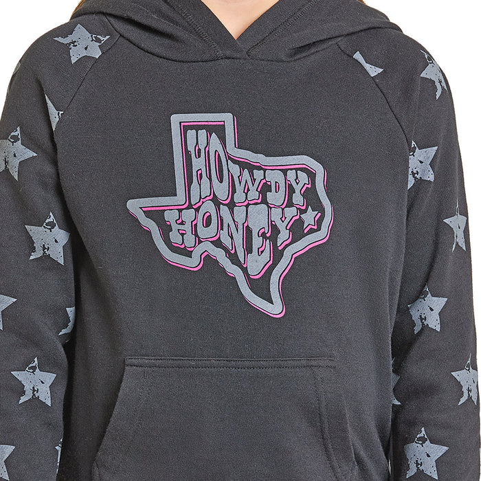 Rock & Roll Denim Girl's Howdy Honey Hoodie