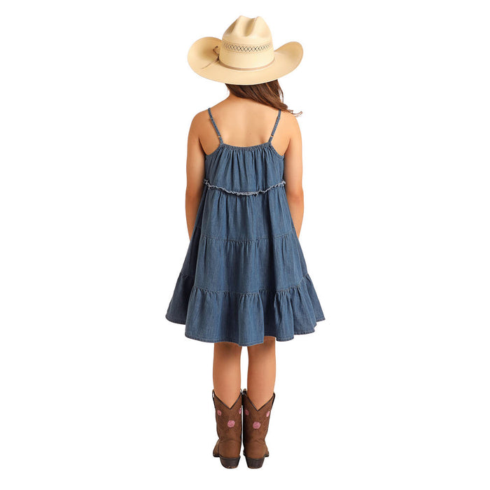Rock & Roll Denim Girl's Denim Dress