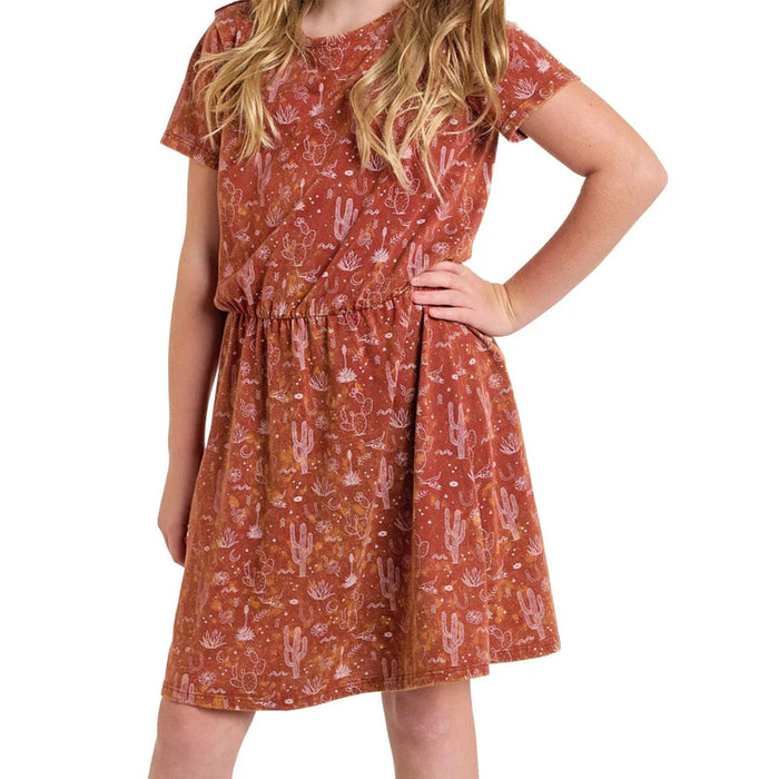 Rock & Roll Denim Girl's Desert Print Tee Dress