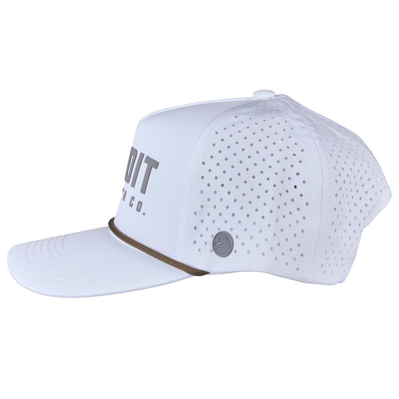 Bandit Hat Cinch The Maverick White Cap