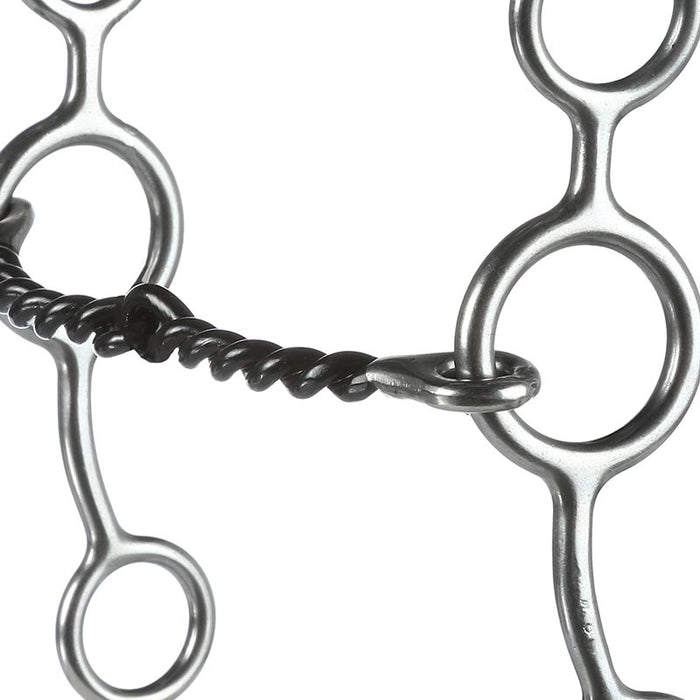 Reinsman Sweet Iron Small Twisted Wire Junior Cowhorse Gag Bit