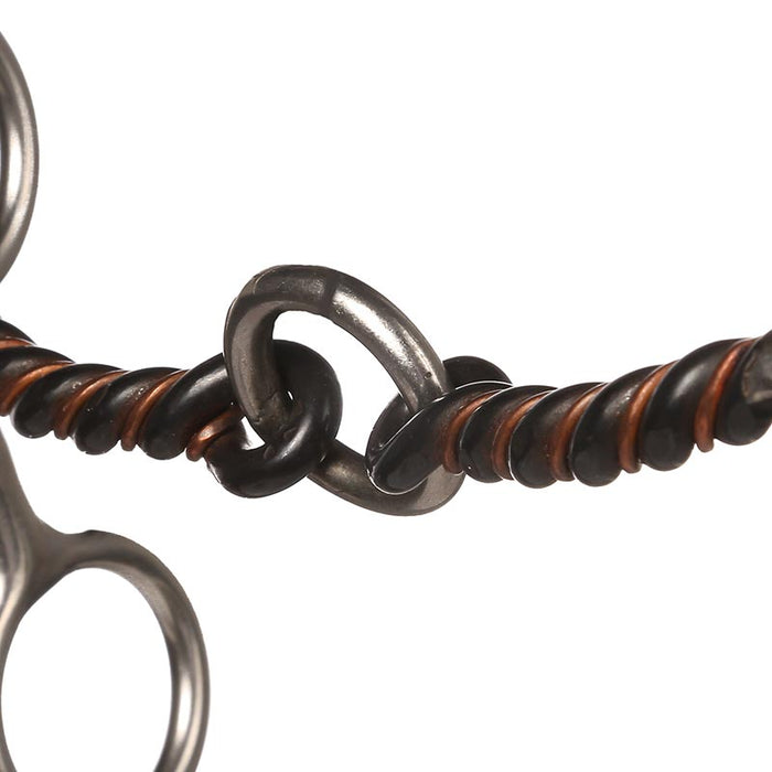 Reinsman Just Enough Sweet and Sour Twisted Wire Lifesaver Gag Bit