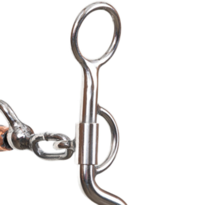 Reinsman Steel Cowboy Chain Cricket Bit