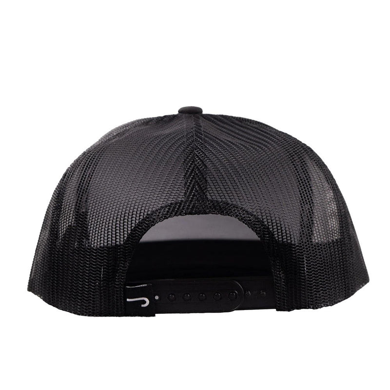 Lazy J Ranch Wear Black Shafter Classic Five Panel Trucker Cap