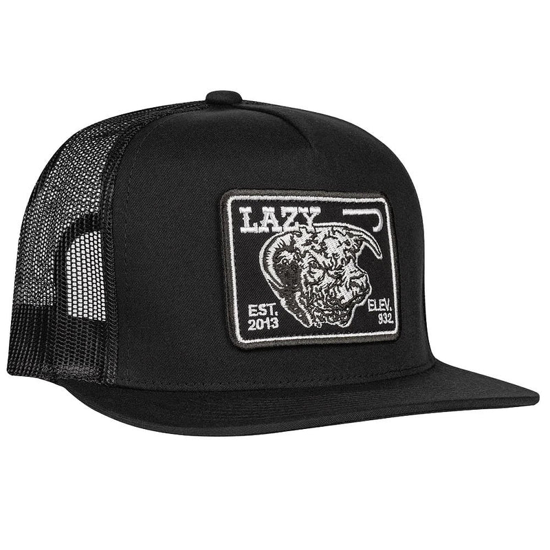 Lazy J Ranch Wear Black Elevation Classic Trucker Cap