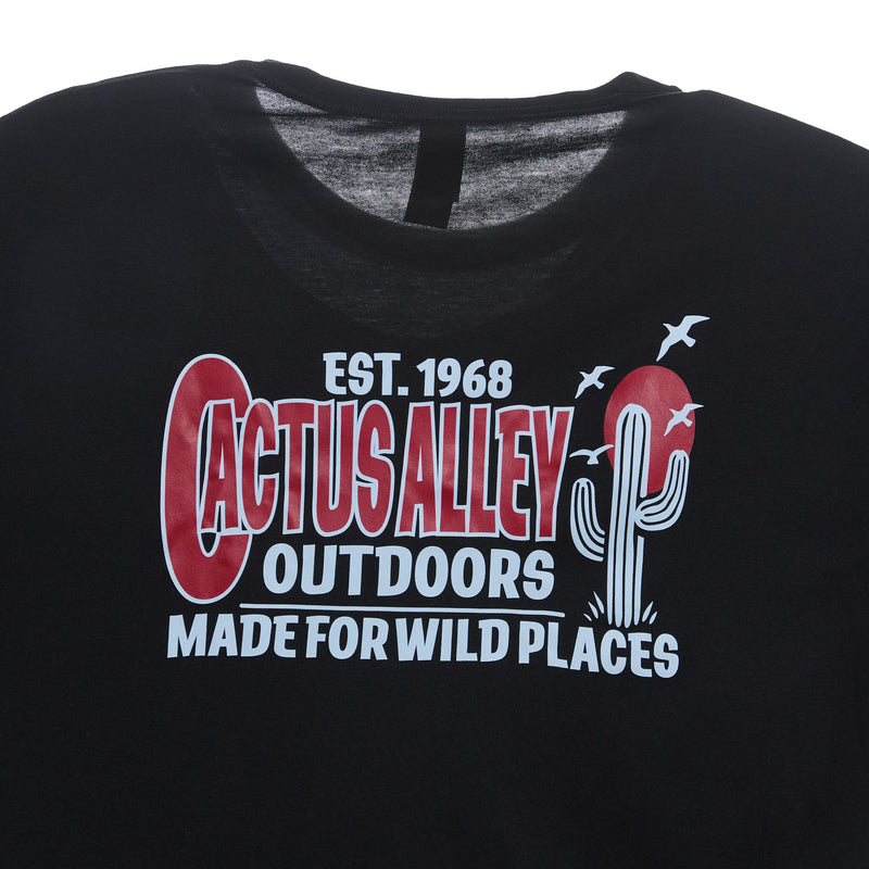 Cactus Alley Hat Co Outdoors Black Short Sleeve Tee