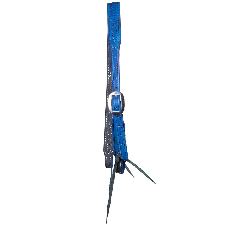 B. Langdon Royal ue Gunslinger Split Ear Headstall with Black Thread