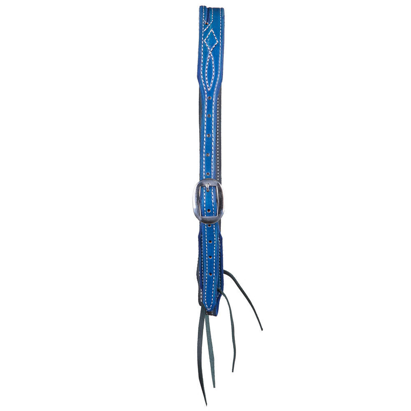 B. Langdon Royal ue Gunslinger Split Ear Headstall with White Thread