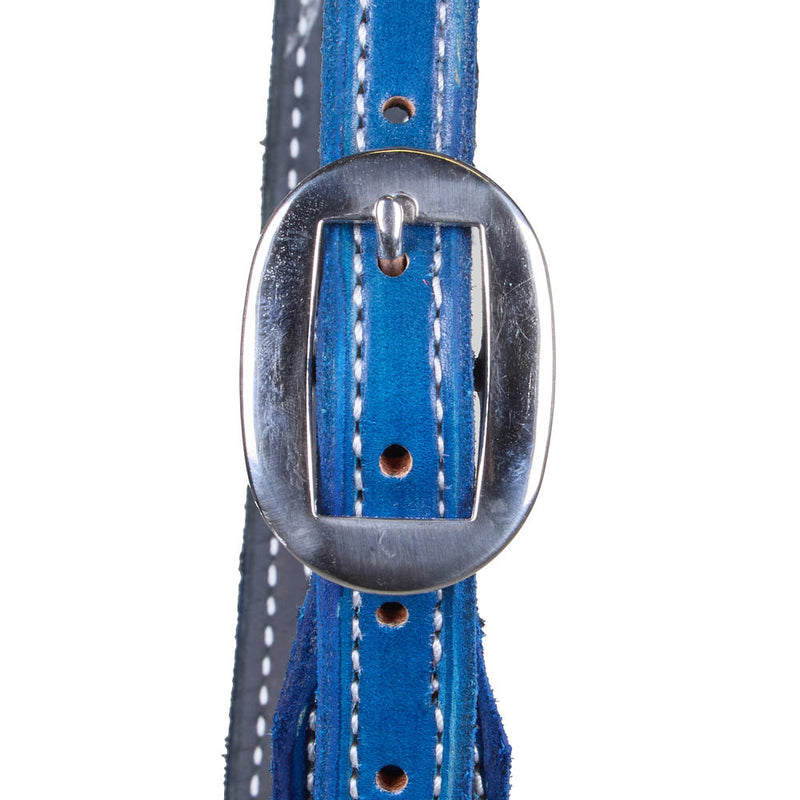 B. Langdon Royal ue Gunslinger Split Ear Headstall with White Thread