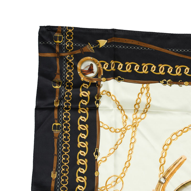 Fringe Scarves Belmont Black Long Tall