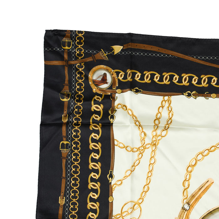 Fringe Scarves Belmont Black Long Tall