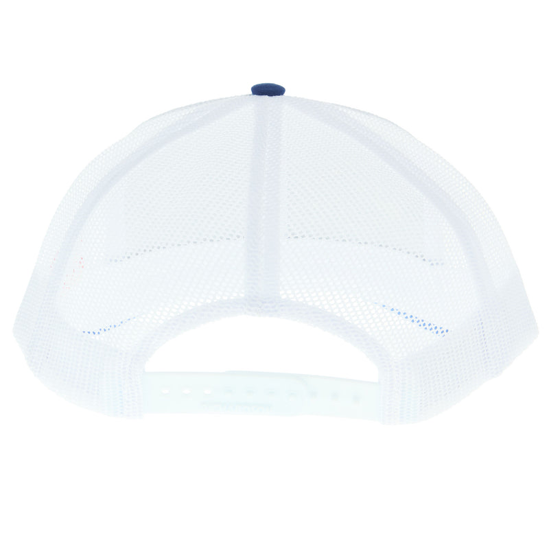 Cactus Alley Hat Co Jesus 2024 Blue and White Cap