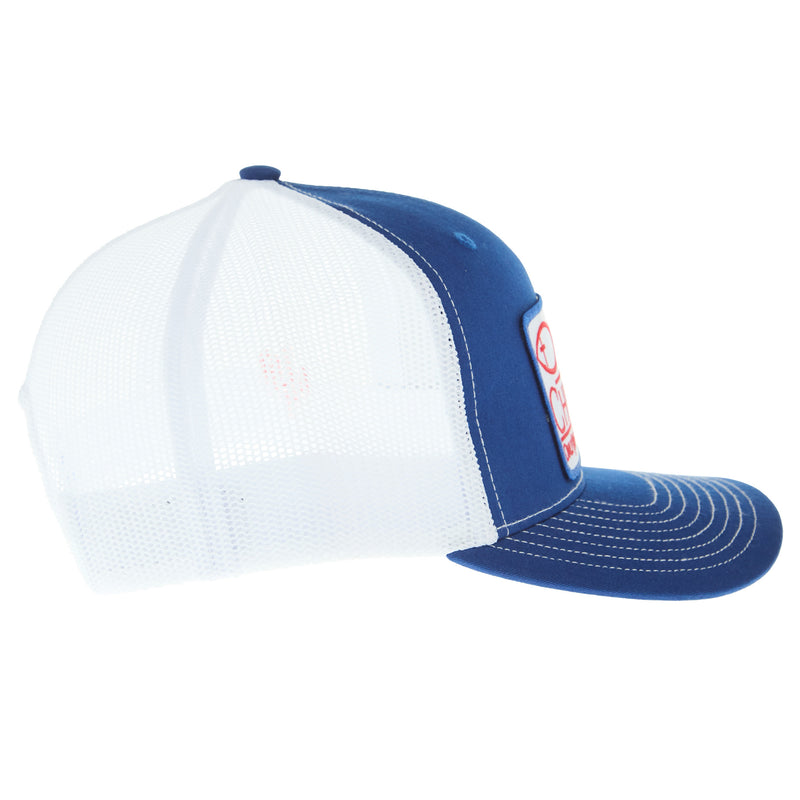 Cactus Alley Hat Co Jesus 2024 Blue and White Cap