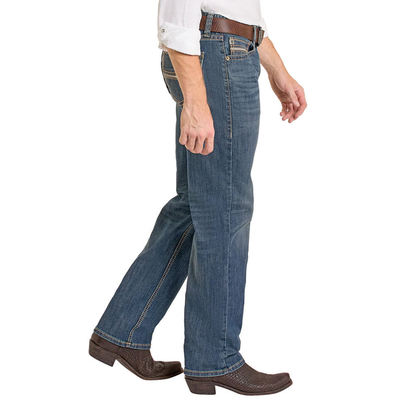 Rock & Roll Denim Men's Cannon Straight Leg Jeans