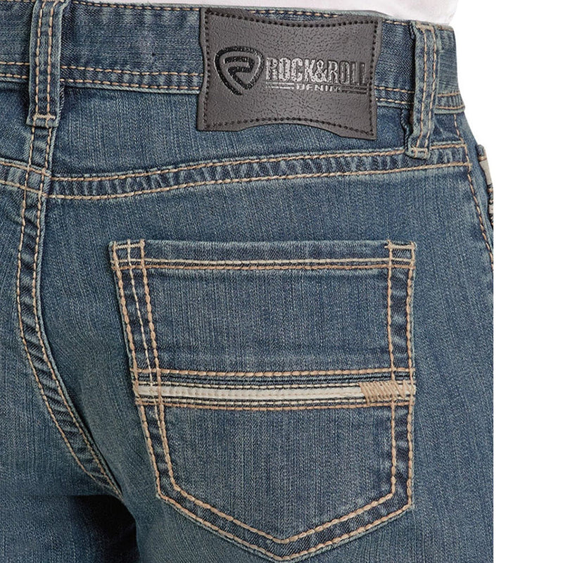 Rock & Roll Denim Men's Cannon Straight Leg Jeans