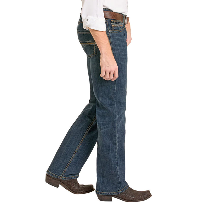 Rock & Roll Denim Men's Dark Wash Double Barrel Jeans