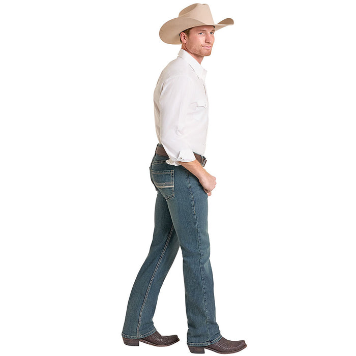 Rock & Roll Denim Men's Pistol Straight Leg Jean