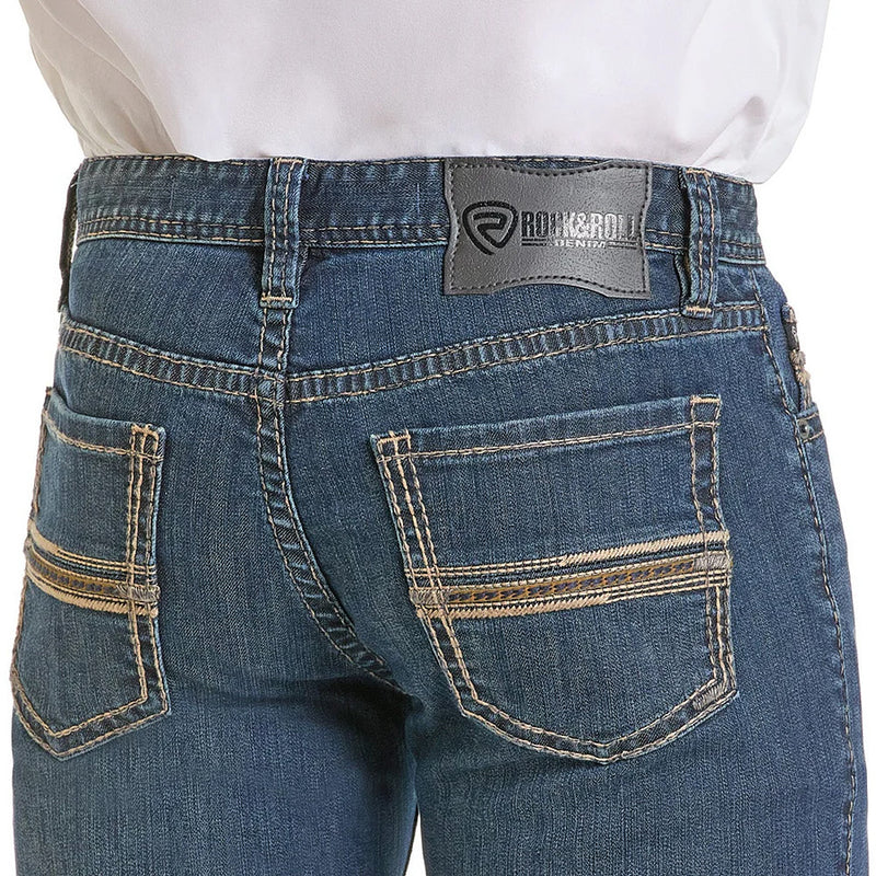 Rock & Roll Denim Men's Straight Leg Revolver Jeans