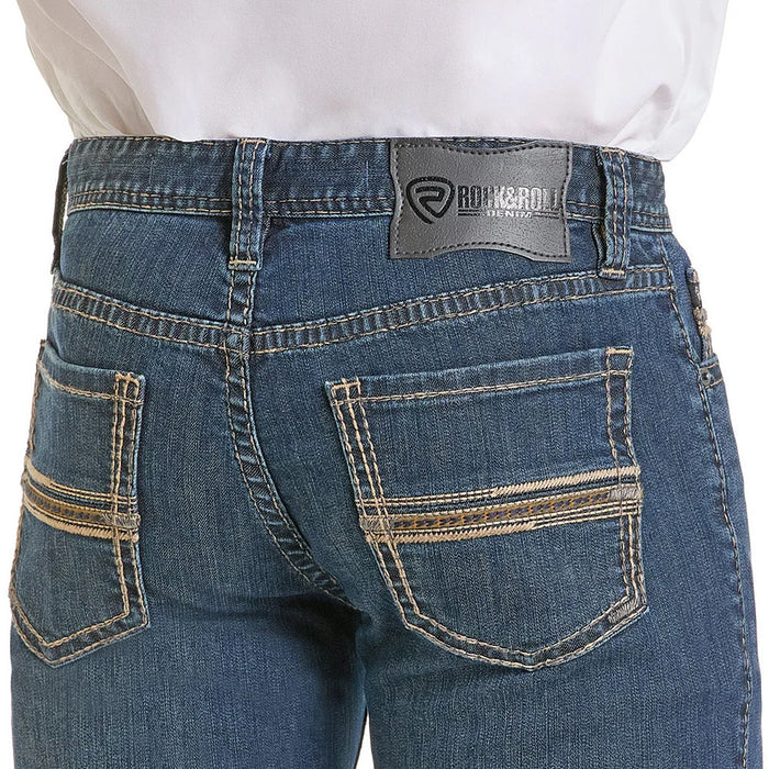 Rock & Roll Denim Men's Straight Leg Revolver Jeans