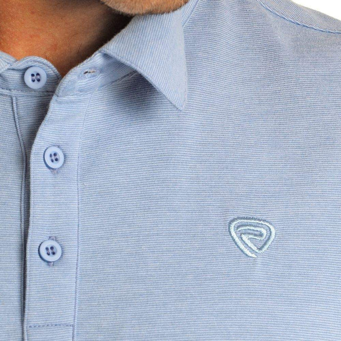Rock & Roll Denim Men's Powder Blue Polo