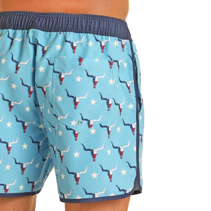 Rock & Roll Denim Men's Longhorn Volley Swim Short